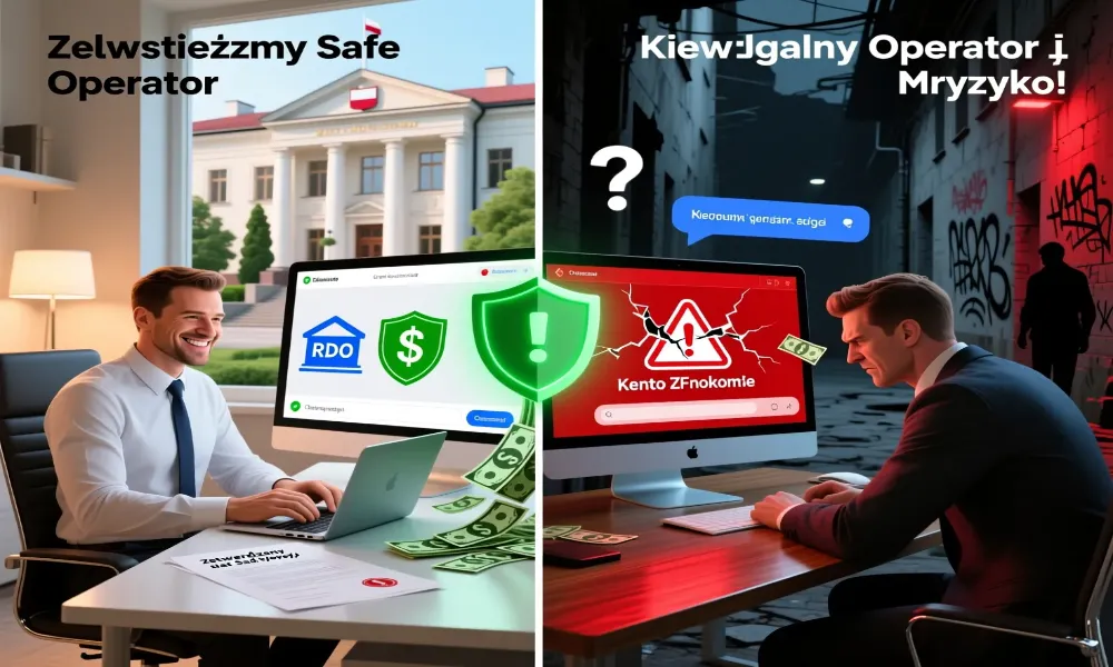 Por&oacute;wnanie bezpieczeństwa gracza u legalnego i nielegalnego bukmachera - ochrona prawna i finansowa