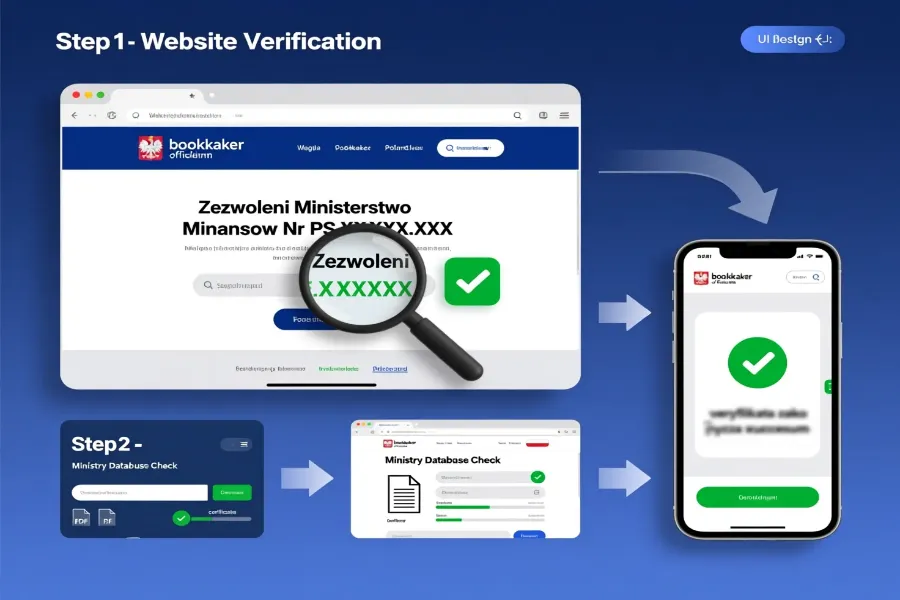 Jak sprawdzić legalność bukmachera krok po kroku - weryfikacja licencji w bazie Ministerstwa Finans&oacute;w