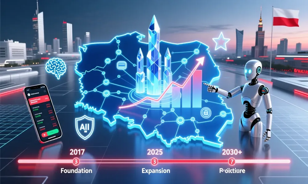 Przyszłość legalnych zakład&oacute;w bukmacherskich w Polsce - rozw&oacute;j technologii, AI i odpowiedzialna gra